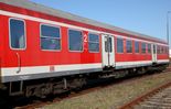 Train régional Byz du MÁV-GÉPÉSZET en Hongrie avant avec bogies Görlitz et après avec bogies RIC GP200. (Görlitz-Prague)